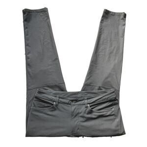 Lululemon Warpstreme Commuter Chino Performance Pants Logo Navy Blue 32x30 Men